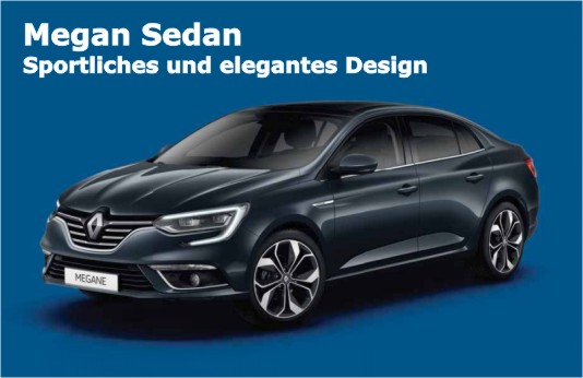 Renault Megane _Sportliches und elegantes Design